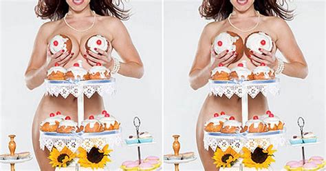 Kelly Brooks Buns Made Bigger To Cover Boobs In Calendar Girls Poster
