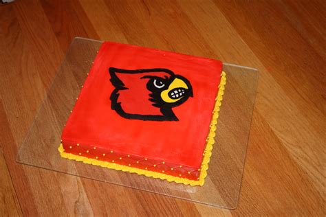 Louisville Cardinals Cake