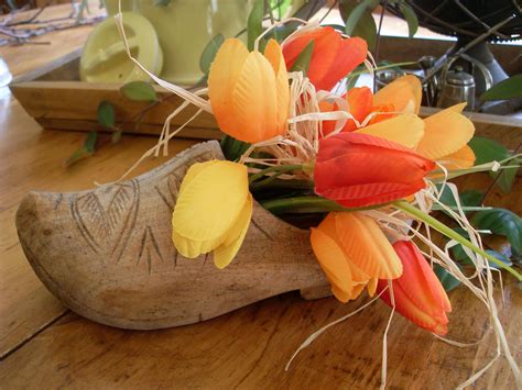 Check spelling or type a new query. Tulips in vintage wooden shoe floral arrangement | Etsy in ...