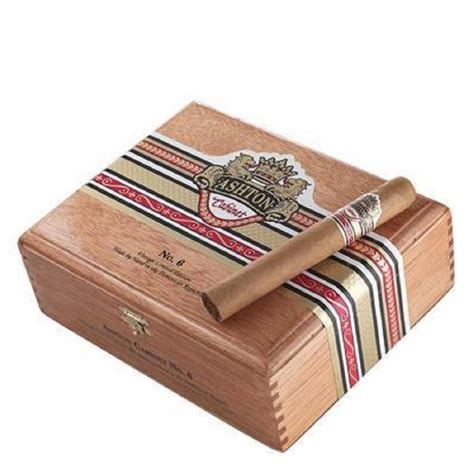 Ashton cabinet cigars are creamy. Ashton Cabinet #6 Box of 25 - El Cigar Shop