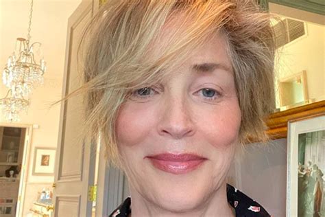 Sharon Stone 62 Shares Stunning Wrinkle Free Instagram Selfie