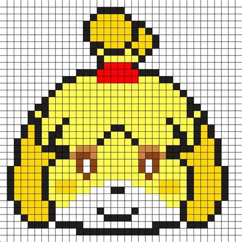 Animal Crossing Isabelle Pixel Art Clipart Png Download Pokeball