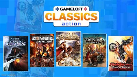 Gameloft Classics Action Trailer Now Available On The Gameloft Store Youtube