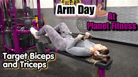 Complete Arm Workout At Planet Fitness Target Biceps And Triceps