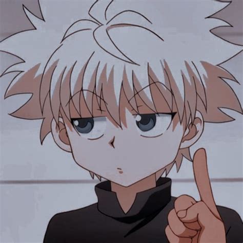 𝐊𝐈𝐋𝐋𝐔𝐀 ⤨┊ Killua Anime Cartoon Profile Pictures