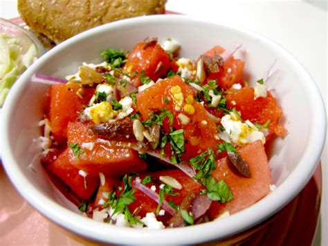 South African Spicy Melon Salad Recipe