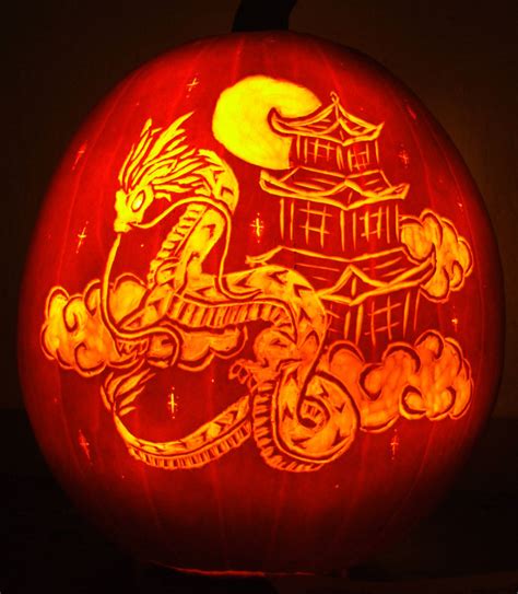 Dragons Dragon Pumpkin Carvings