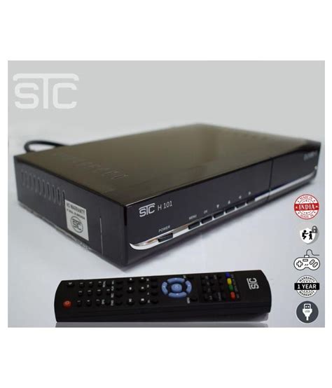 Buy Stc Dd Dth Set Top Box H 101 With Unlimited Recording Multimedia