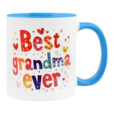 Shop unique grandma gifts with our online tool. Purchase Best Grandma Ever Gift Mug Online at Special ...