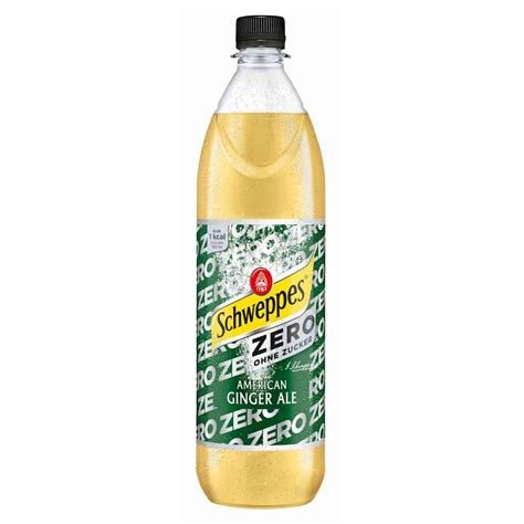 Schweppes American Ginger Ale Zero 6 x 1l