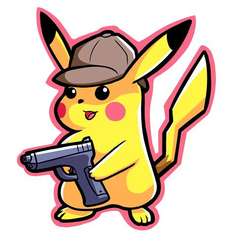 Detective Pikachu by SingleSalt on Newgrounds