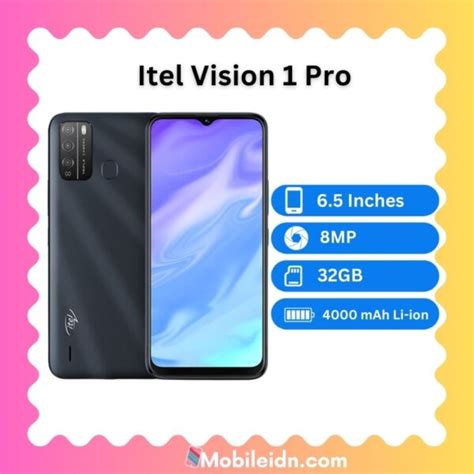 Itel Vision 1 Pro Price In Bangladesh 2024