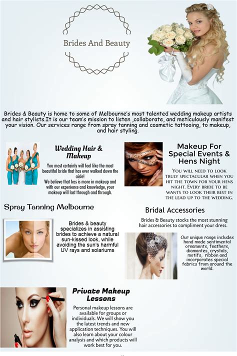 brides and beauty provides hair and makeup products for bridal and other occasions to give