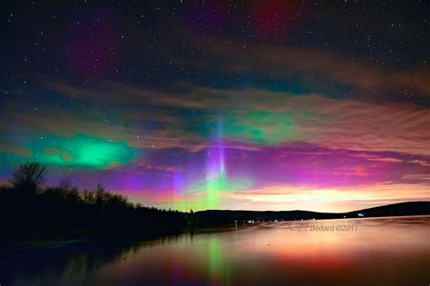 Picture Beautiful Colors Natural Landmarks Northern Lights