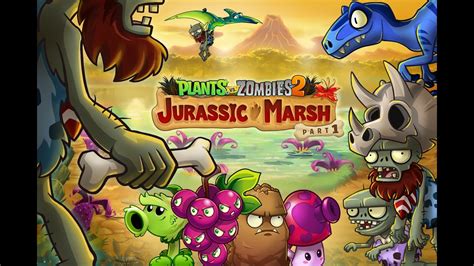 Plants Vs Zombies 2 Jurassic Marsh Part 1 Trailer Youtube