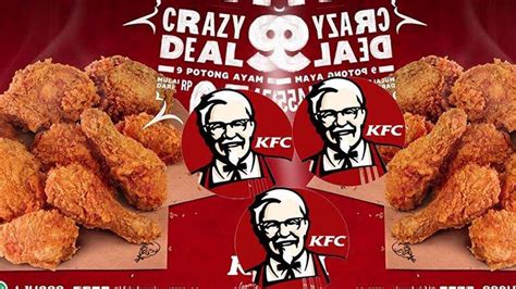 Daftar harga menu kfc murah terbaru terbaru 2021. PROMO KFC Hari Ini 26 Januari 2021, Menu KFC Crazy Deals 9 ...