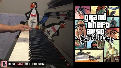 Gta San Andreas Theme Song Piano Cover By Amosdoll Youtube