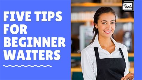 Fandb Service For Beginners New Waiter Training How To Be A Good Waiter