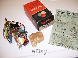 Vintage Nos 1960 S Flarestat 105 Accessory Flasher Switch Hazard