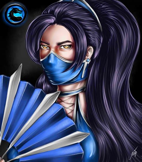 Wallpaper Art Mortal Kombat Kitana By Masha Paduchak