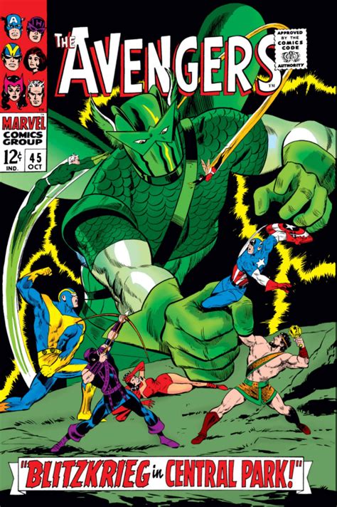 Avengers Vol 1 45 Marvel Database Fandom Powered By Wikia
