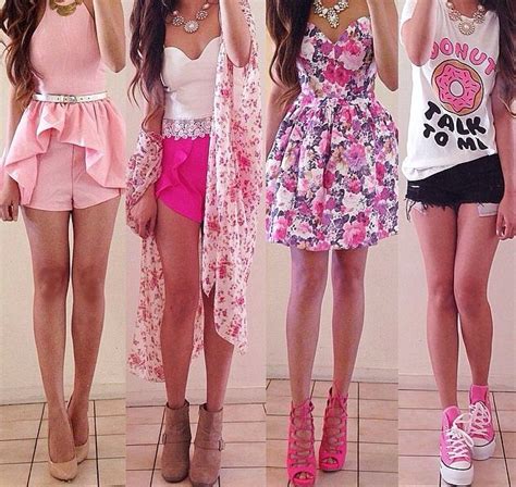 Pretty In Pink 💗 Beautiful Summer Outfits Show Off Your Girly Side 🎀 Girly Outfits Cute