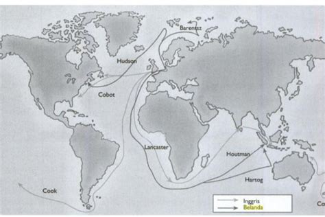 Rute Pelayaran Belanda Ke Indonesia Donisaurus Riset