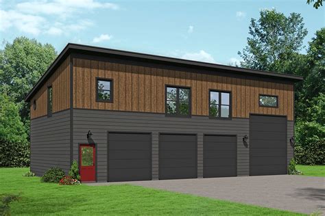 Plan 68688vr 4 Car Garage Apartment With Rv Parking Carriage House