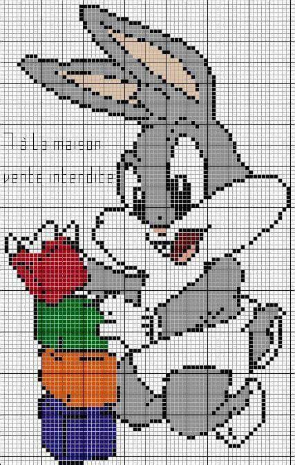 Looney tunes cross stitch patterns. Pin by DEBBIE GREENWELL on Looney tunes | Cross stitch ...