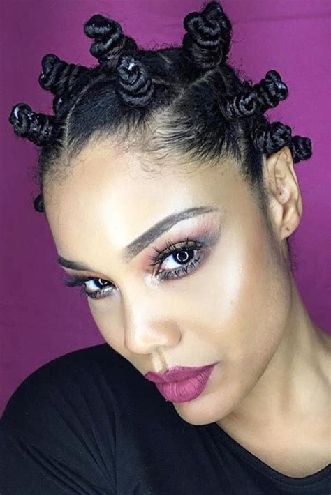 The Best Bantu Knots On Dry Relaxed Hair Ideas Strongercsx