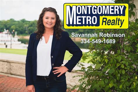 Savannah Robinson Real Estate Agent Montgomery Metro Realty
