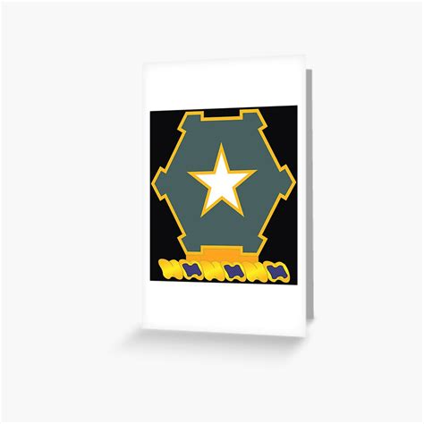 1st Battalion 36th Infantry Regiment Us Army Greeting Card By