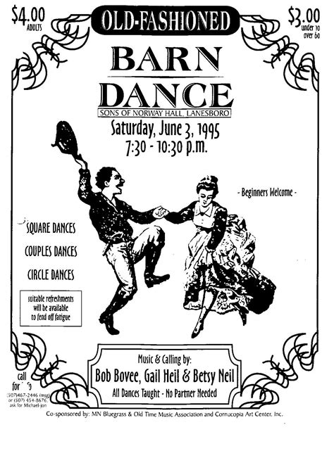 Barn Dance Barn Dance Party Country Swing Dance Sons Of Norway