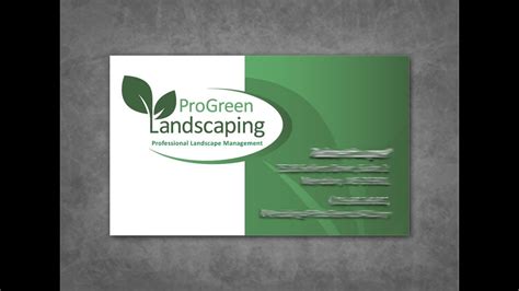 Download 656 landscaping business card free vectors. Landscaping Business Cards - YouTube