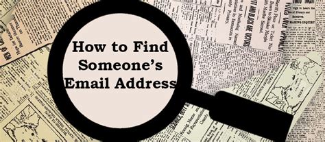 Best Way To Find Anyones Email Address Letsfixit