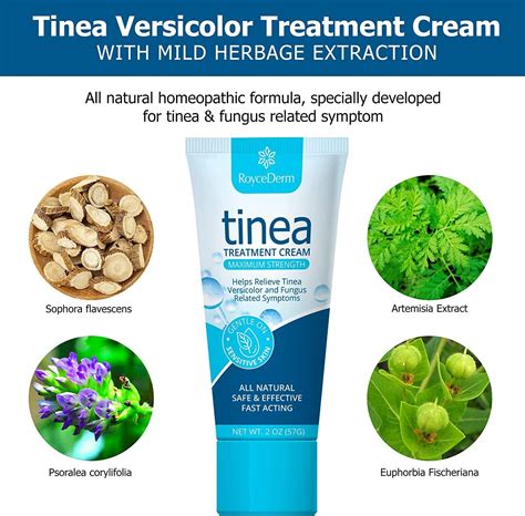 Roycederm Tinea Versicolor And Pedis Treatment Antifungal Cream 2 Oz Exp