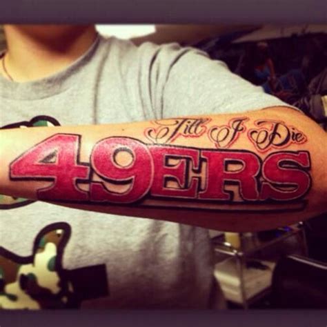 44 Best Images About San Francisco 49ers Tattoos On Pinterest Fan