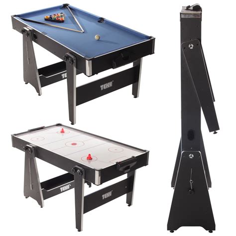 They are like pool table air hockey, soccer, slide hockey, billiard pool, and lots of them further. Tekscore 5 foot Folding Leg Multi Games Table | Liberty Games