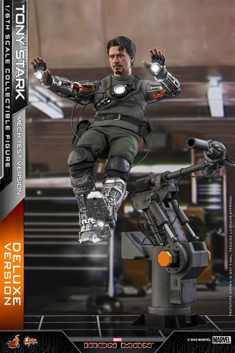 Iron Man Tony Stark Mech Test Version Sixth Scale Figure Comic Concepts