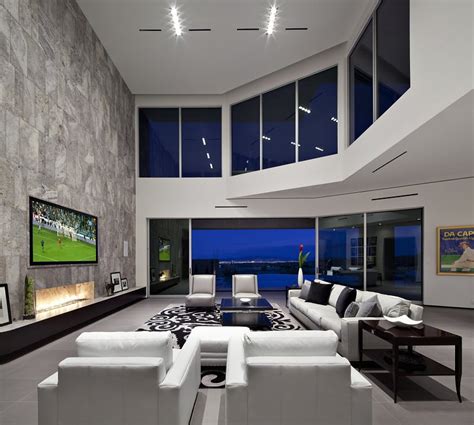 List 103 Pictures Modern Mansion Living Room With Tv Updated