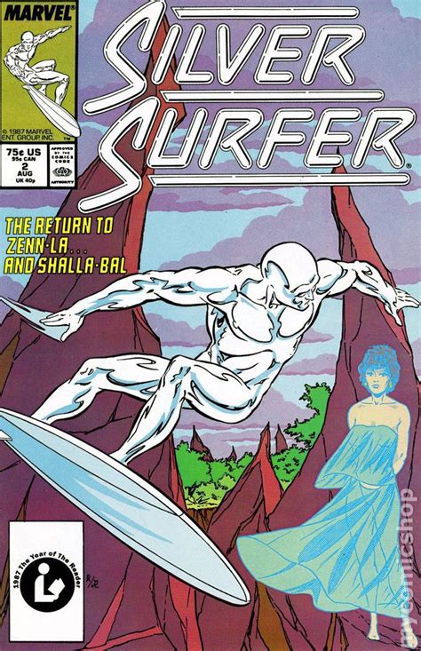 Silver Surfer Comic Books Issue 2 1987