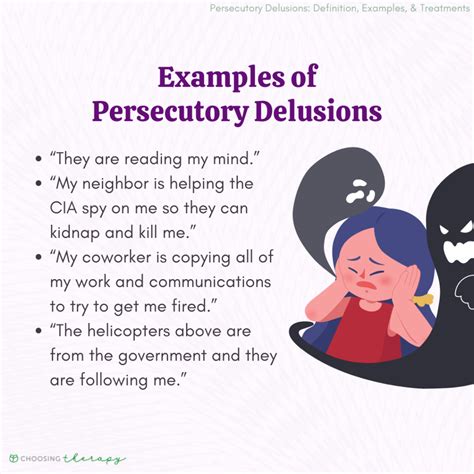 Persecutory Delusions Definition Examples And Treatments Choosing