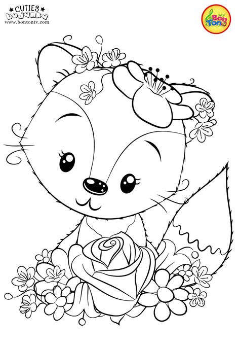 Cuties Coloring Pages For Kids Free Preschool Printables Coloring