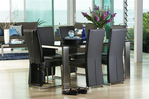 Watch this dining set buying guide to get you started,and browse our selection of dining tables. Longitude 7 Piece Dining Suite by Debonaire Furniture ...