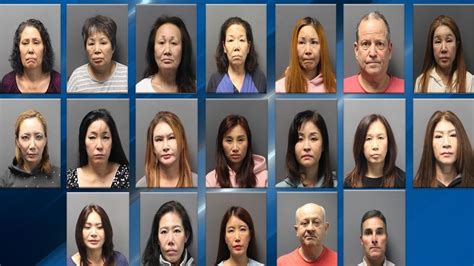 Police 19 Arrested In Spa Prostitution Sting In Pawtucket Wjar