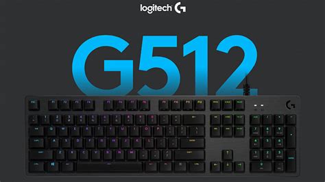 Механическая клавиатура Logitech G512 Carbon