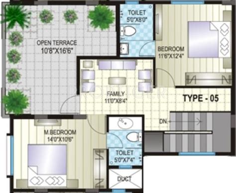 Floor plan images are only representations and actual floor plan layouts may differ slightly than pictured. 2000 sq ft 3 BHK Floor Plan Image - SLV Developers Pride ...