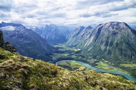 Images Norway Romsdalseggen Ridge Valley Nature Mountains 2560x1706