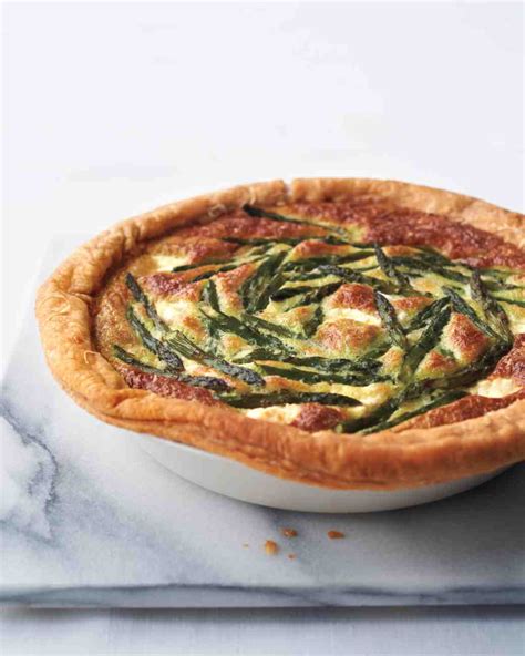And here's the first of the week's recipes from the martha stewart living cookbook: 1427489961-asparagus-custard-tart-recipe-mslo0415.jpg