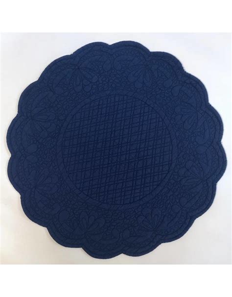 Round Quilted Placemats